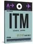 ITM Osaka Luggage Tag II-NaxArt-Stretched Canvas