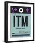 ITM Osaka Luggage Tag II-NaxArt-Framed Art Print