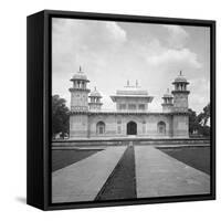 Itmad-Ud-Daulah's Tomb, Agra, India, Early 20th Century-H & Son Hands-Framed Stretched Canvas