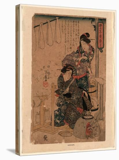 Ito Zukuri-Utagawa Yoshifuji-Stretched Canvas