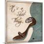 Its a Shoe Thing-Gina Ritter-Mounted Art Print