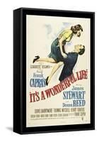 Its A Wonderful Life-Vintage Apple Collection-Framed Stretched Canvas