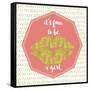 Its Fun to Be a Girl-Tina Lavoie-Framed Stretched Canvas