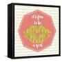 Its Fun to Be a Girl-Tina Lavoie-Framed Stretched Canvas