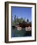 Itsukushima-Jinja Shrine and Five Storeyed Pagoda, Miya-Jima Island, Honshu, Japan-Christopher Rennie-Framed Photographic Print