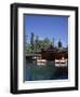 Itsukushima-Jinja Shrine and Five Storeyed Pagoda, Miya-Jima Island, Honshu, Japan-Christopher Rennie-Framed Photographic Print