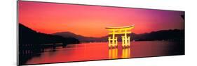 Itsukushima Shrine Otorii Hiroshima Japan-null-Mounted Photographic Print