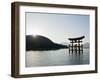 Itsukushima Shrine Torii Gate, UNESCO World Heritage Site, Miyajima Island, Japan-Christian Kober-Framed Photographic Print