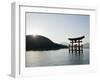 Itsukushima Shrine Torii Gate, UNESCO World Heritage Site, Miyajima Island, Japan-Christian Kober-Framed Photographic Print