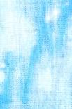 Abstract Textured Background: White Patterns on Blue Sky-Like Backdrop-iulias-Art Print