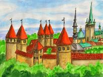 Tallinn, Painting-Iva Afonskaya-Art Print