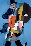 Red Violin, 1919-Ivan Albertovvitsch Puni-Laminated Giclee Print