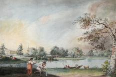 The Ponds before the Urban Estate of Count Alexei Kirillovich Razumovsky in Moscow, Early 1800S-Ivan Alexeyevich Ivanov-Stretched Canvas