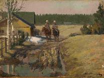 Cossacks on Horseback, 1916-Ivan Alexeyevich Vladimirov-Framed Giclee Print