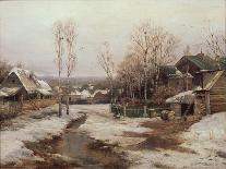 Hoarfrost-Ivan Avgustovich Velz-Stretched Canvas