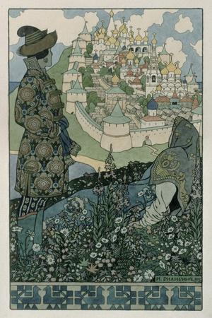 Illustration For Alexander Pushkin's 'Fairytale of the Tsar Saltan', 1905