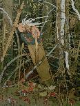 The Witch Baba Yaga, Illustration from the Story of "Vassilissa the Beautiful," 1902-Ivan Bilibin-Giclee Print