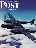 "Airborne Bomber," Saturday Evening Post Cover, August 29, 1942-Ivan Dmitri-Giclee Print