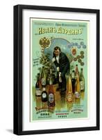 Ivan Durdin Beers, Porters, Bohemian and Bavarian German Beverages-null-Framed Art Print