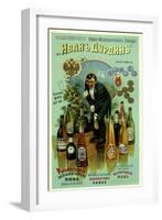 Ivan Durdin Beers, Porters, Bohemian and Bavarian German Beverages-null-Framed Art Print