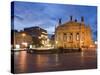 Ivan Franco Opera and Ballet Theatre, Old Town, Lviv, Unesco World Heritage Site, Ukraine, Europe-Christian Kober-Stretched Canvas