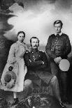 Tsar Alexander II of Russia with His Daughter Maria and Son Alexei, 1863-Ivan Fyodorovich Alexandrovsky-Laminated Giclee Print