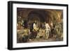 Ivan IV of Russia Demonstrates His Treasures to the Ambassador of Queen Elizabeth I of England-Alexander Dmitrievich Litovchenko-Framed Giclee Print