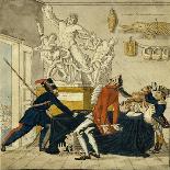 Napoleon Bonaparte Selling Stolen Goods, 1813-Ivan Ivanovich Terebenev-Giclee Print