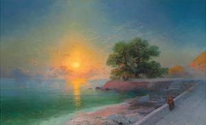 Poseidon S Travel Over The Sea Ivan Aivazovsky Poseidon S Travel Over The Sea Ivan Aivazovsky