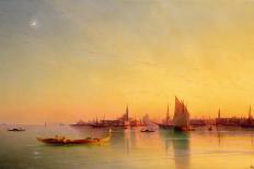 Naples by Night, 1850-Ivan Konstantinovich Aivazovsky-Giclee Print