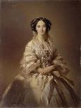 Portrait of Ekaterina Fyodorovna Tyutcheva (1835-188), Mid 1850s-Ivan Kosmich Makarov-Framed Giclee Print