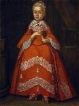 Portrait of Yekaterina Nikolayevna Tishinina as Child, 1758-Ivan Kozmich Berezin-Stretched Canvas