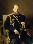 Portrait of Emperor Alexander III-Ivan Nikolaevich Kramskoy-Giclee Print
