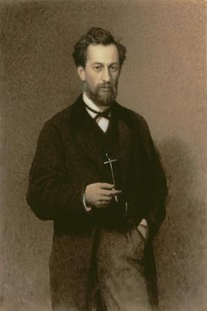Portrait of Mikhail Konstantinovich Klodt (1832-1902), 1871