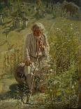 In the Park. Portrait of The-Ivan Nikolayevich Kramskoi-Giclee Print