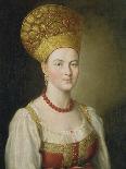 Portrait of a Woman in Traditional Russian Costume-Ivan Petrovich Argunov-Giclee Print