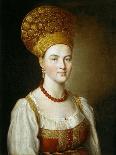 Portrait of Countess Varvara Alexeyevna Sheremetyeva (1711-176), Ca 1760-Ivan Petrovich Argunov-Giclee Print