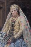 Portrait De La Femme De L'artiste  Peinture D'ivan Koulikov (1875-1941) 1917 Dim 102,8X67,3 Cm Col-Ivan Semyonovich Kulikov-Giclee Print