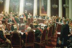 The Ceremonial Session of the State Council of Imperial Russia on May 7, 1901, 1903-Ivan Semyonovich Kulikov-Giclee Print