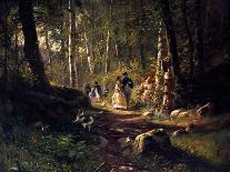 Morning in a Pinewood, 1889-Ivan Shishkin-Mounted Giclee Print