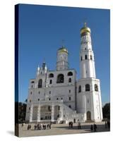 Ivan the Great Bell Tower at the Cathedral Square on the grounds of the Moscow Kremlin, Moscow-null-Stretched Canvas