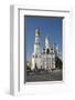 Ivan the Great Bell Tower at the Cathedral Square on the grounds of the Moscow Kremlin-null-Framed Art Print