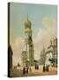 Ivan the Great Bell Tower in the Moscow Kremlin, Printed by Lemercier, Paris, 1840s-Felix Benoist-Stretched Canvas