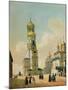 Ivan the Great Bell Tower in the Moscow Kremlin, Printed by Lemercier, Paris, 1840s-Felix Benoist-Mounted Giclee Print