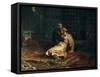 Ivan the Terrible and His Son Ivan on Nov-Ilya Yefimovich Repin-Framed Stretched Canvas