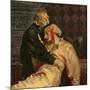 Ivan the Terrible and His Son on the 16th November, 1581, 1885-Ilya Efimovich Repin-Mounted Giclee Print