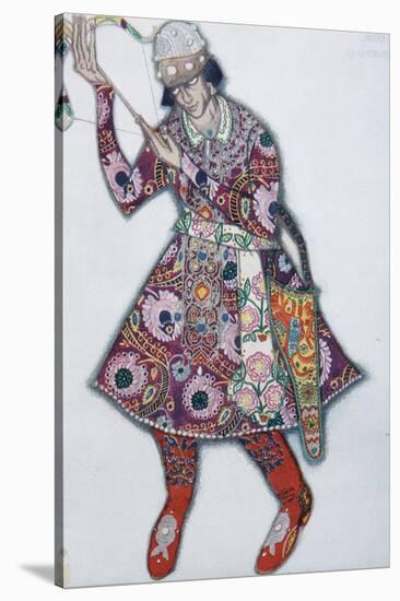 Ivan Tsarevich, Costume Design for the Ballet the Firebird, 1910-Léon Bakst-Stretched Canvas