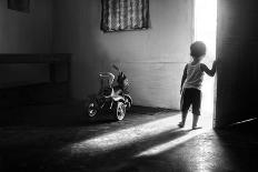 going to play-ivan valentino-Photographic Print