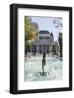 Ivan Vasov, National Theatre, City Garden Park, Sofia, Bulgaria, Europe-Giles Bracher-Framed Photographic Print