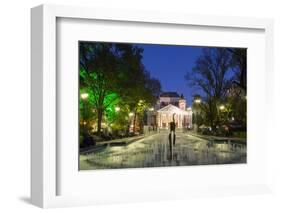 Ivan Vasov, National Theatre, City Garden Park, Sofia, Bulgaria, Europe-Giles Bracher-Framed Photographic Print